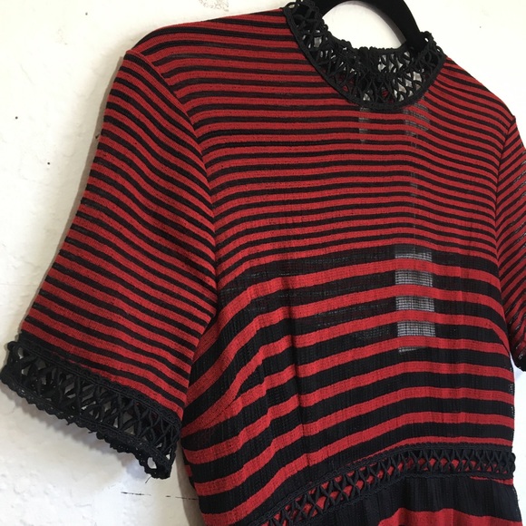 Anthropologie Foxiedox Cassius Striped  Maxi Dress - Picture 9 of 16